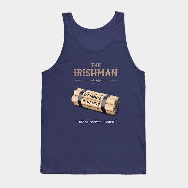 The Irishman - Alternative Movie Poster Tank Top by MoviePosterBoy